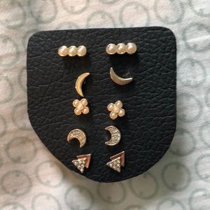 Multiple H&M earrings